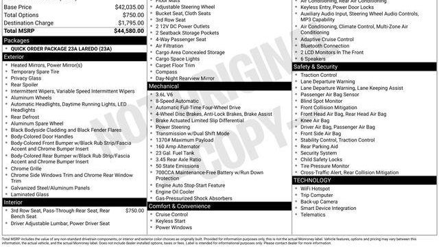 2024 Jeep Grand Cherokee L Laredo