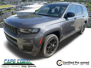 2025 Jeep Grand Cherokee L with Baltic Gray Metallic Clearcoat Exterior