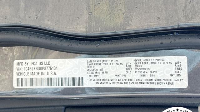 2023 Jeep Grand Cherokee L Limited