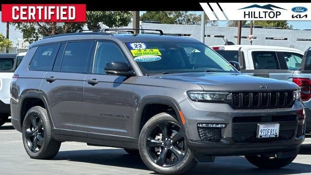 Preowned 2022 Jeep Grand Cherokee L Limited for Sale