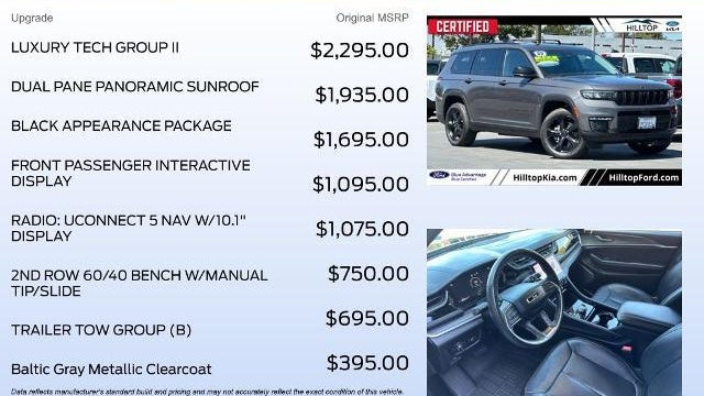 2022 Jeep Grand Cherokee L Limited