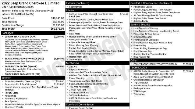 2022 Jeep Grand Cherokee L Limited