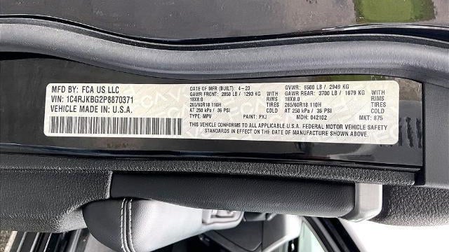 2023 Jeep Grand Cherokee L Limited