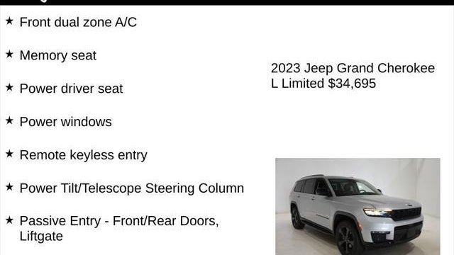 2023 Jeep Grand Cherokee L Limited