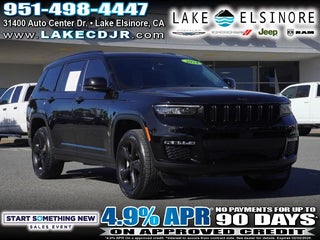 2024 Jeep Grand Cherokee L with Diamond Black Crystal Pearlcoat Exterior