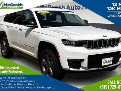 Photo of a 2022 Jeep Grand Cherokee L 4X4 Limited 4DR SUV for sale
