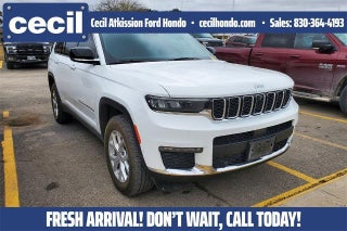 2023 Jeep Grand Cherokee L with Bright White Clearcoat Exterior