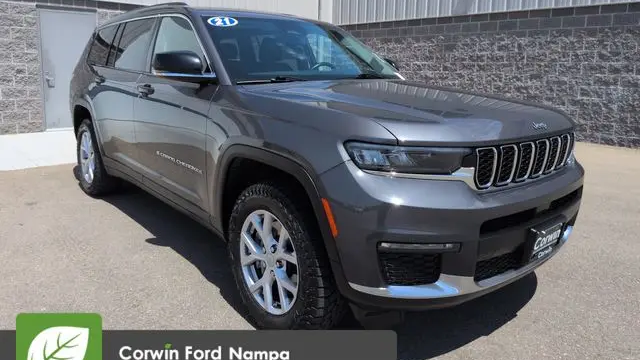 Preowned 2021 Jeep Grand Cherokee L Limited for Sale