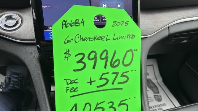 2025 Jeep Grand Cherokee L Limited