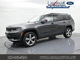2022 Jeep Grand Cherokee L with Baltic Gray Metallic Clearcoat Exterior