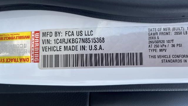 2022 Jeep Grand Cherokee L Limited