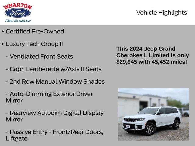 2024 Jeep Cherokee - $29,635