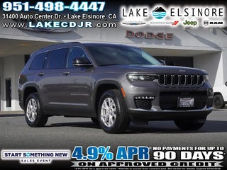 2021 Jeep Grand Cherokee L with Baltic Gray Metallic Clearcoat Exterior