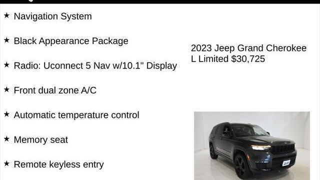 2023 Jeep Grand Cherokee L Limited