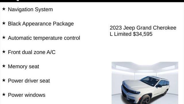 2023 Jeep Grand Cherokee L Limited