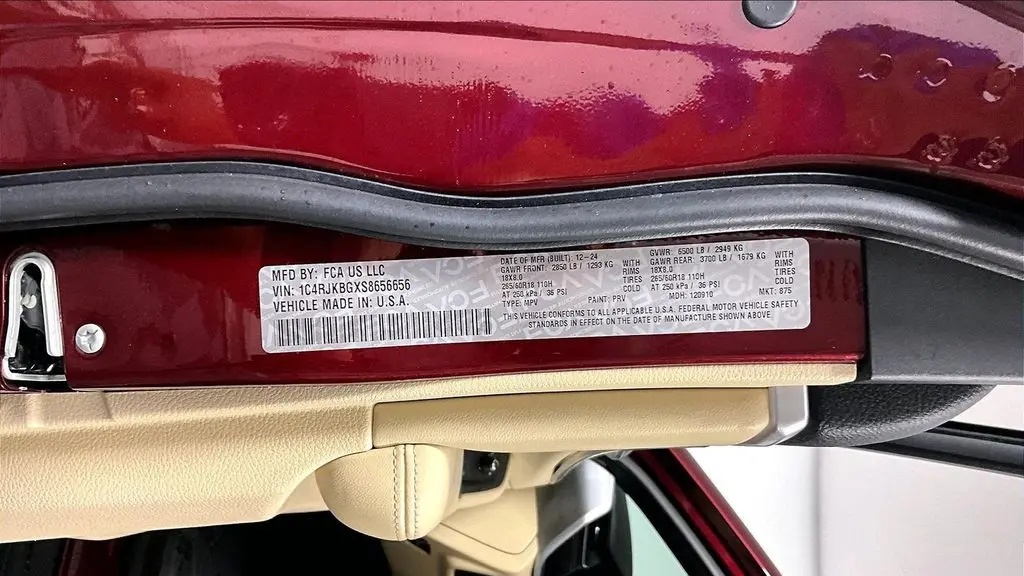 2025 Jeep Grand Cherokee L Limited