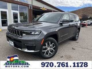 2025 Jeep Grand Cherokee L with Baltic Gray Metallic Clearcoat Exterior