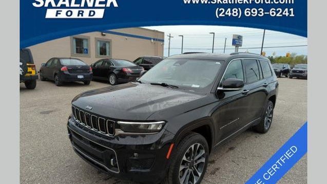 Preowned 2021 Jeep Grand Cherokee L Overland for Sale