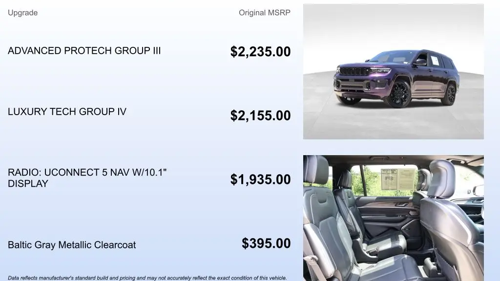 2022 Jeep Grand Cherokee L Overland
