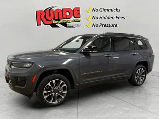 2021 Jeep Grand Cherokee L with Baltic Gray Metallic Clearcoat Exterior