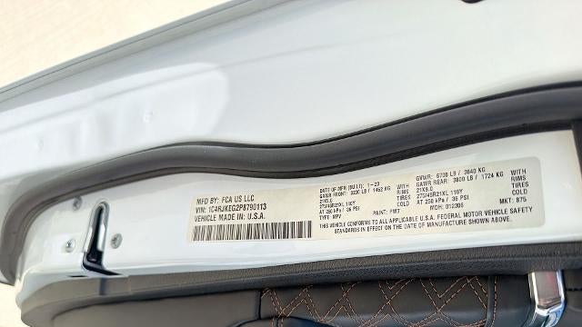 2023 Jeep Grand Cherokee L Summit