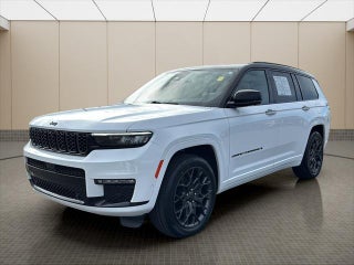 2024 Jeep Grand Cherokee L with Bright White Clearcoat Exterior