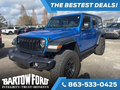 Photo of a 2025 Jeep Wrangler 4X4 Willys 4DR SUV for sale