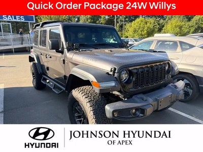 2024 Jeep Wrangler 4X4 Willys 4DR SUV