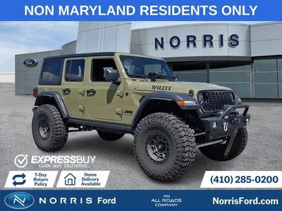 Photo of a 2025 Jeep Wrangler 4X4 Willys 4DR SUV for sale