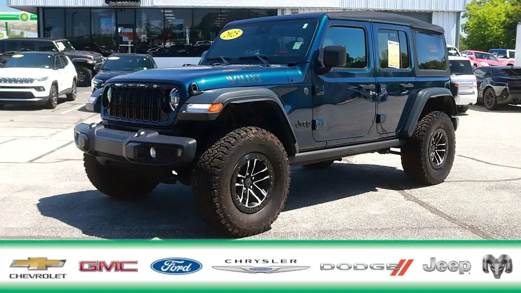 Preowned 2025 Jeep Wrangler Willys for Sale