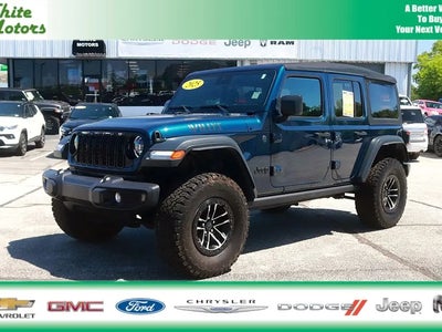 Photo of a 2025 Jeep Wrangler 4X4 Willys 4DR SUV for sale