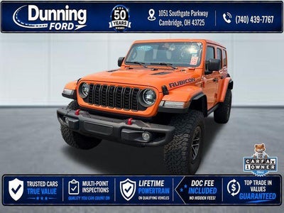 Photo of a 2025 Jeep Wrangler 4X4 Rubicon 4DR SUV for sale