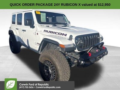 2024 Jeep Wrangler 4X4 Rubicon 4DR SUV