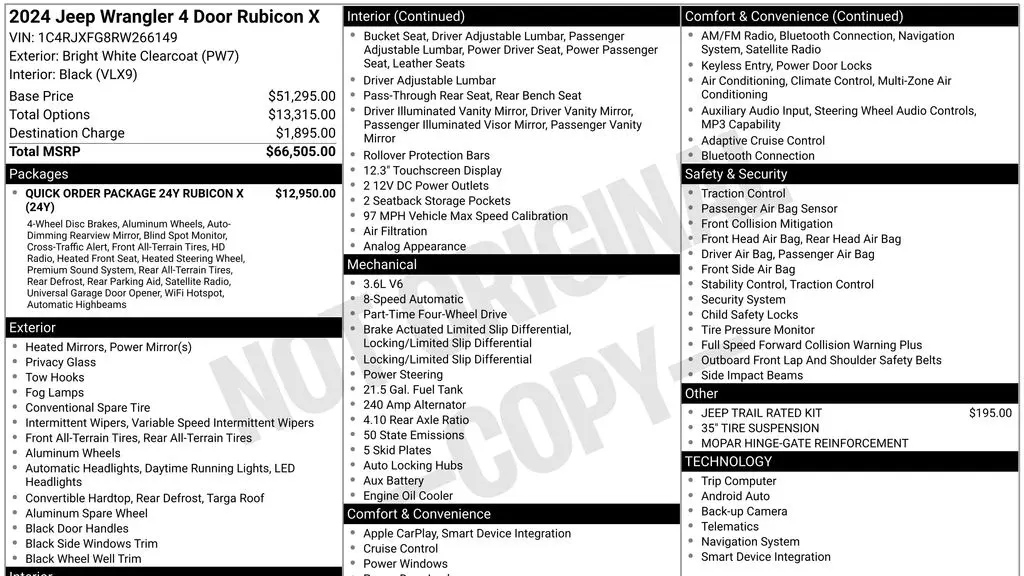 2024 Jeep Wrangler Rubicon