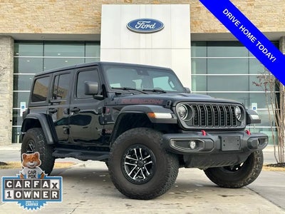 2024 Jeep Wrangler 4X4 Rubicon 4DR SUV