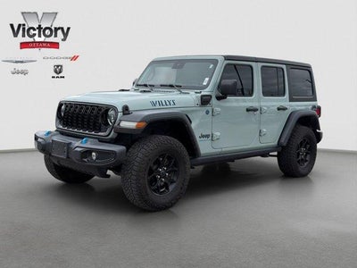 Photo of a 2024 Jeep Wrangler 4X4 Willys 4XE 4DR SUV for sale