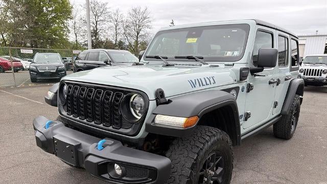 Preowned 2024 Jeep Wrangler Willys 4xe for Sale