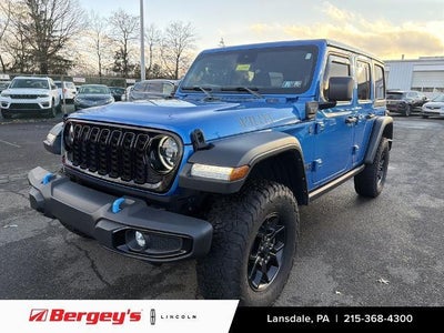 Photo of a 2024 Jeep Wrangler 4X4 Willys 4XE 4DR SUV for sale