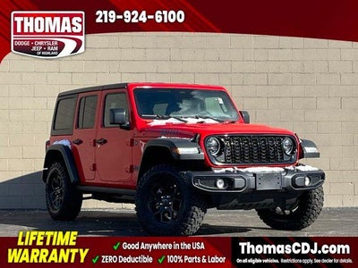 Photo of a 2025 Jeep Wrangler 4X4 Willys 4XE 4DR SUV for sale