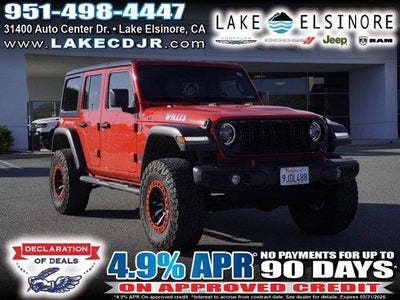 Photo of a 2024 Jeep Wrangler 4X4 Willys 4XE 4DR SUV for sale