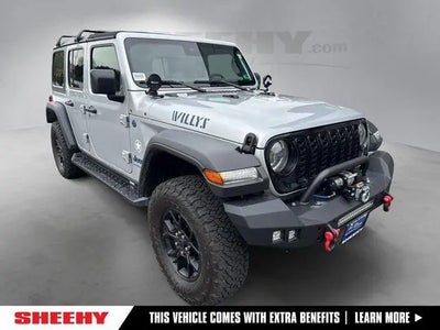 2024 Jeep Wrangler 4X4 Willys 4XE 4DR SUV