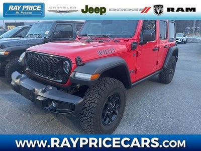 Photo of a 2025 Jeep Wrangler 4X4 Willys '41 4XE 4DR SUV for sale