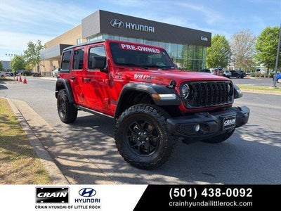 2025 Jeep Wrangler 4X4 Willys 4XE 4DR SUV