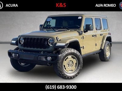 Photo of a 2025 Jeep Wrangler 4X4 Willys '41 4XE 4DR SUV for sale