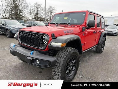 Photo of a 2024 Jeep Wrangler 4X4 Willys 4XE 4DR SUV for sale