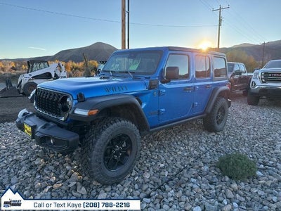 2025 Jeep Wrangler 4X4 Willys '41 4XE 4DR SUV
