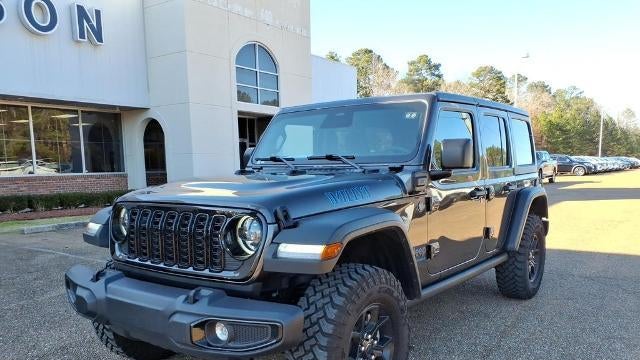 Preowned 2025 Jeep Wrangler Willys 4xe for Sale