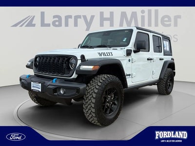Photo of a 2024 Jeep Wrangler 4X4 Willys 4XE 4DR SUV for sale