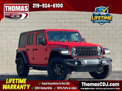 Photo of a 2025 Jeep Wrangler 4X4 Willys 4XE 4DR SUV for sale