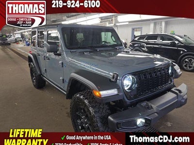 Photo of a 2025 Jeep Wrangler 4X4 Willys 4XE 4DR SUV for sale